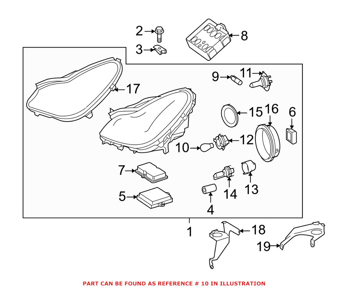 Mercedes Light Bulb (Turnsignal) 000000002111